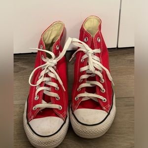 Red converse